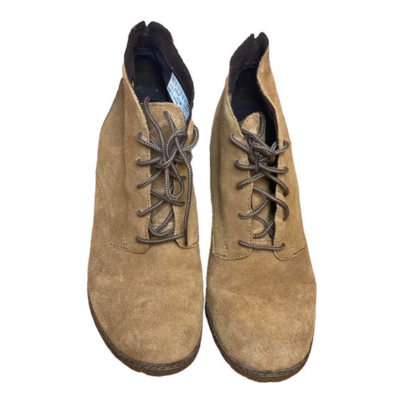 Timberland Womens Tillston Chukka Water Resistant Rust Suede ankle Boot - Picture 7 of 9